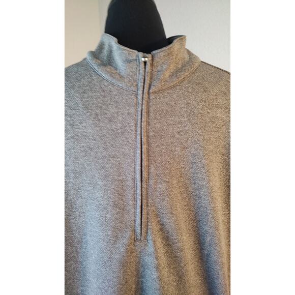 Pebble Beach Men's Gray Performance 1/4 Zip Long Sleeve Size XXL Golf FLAW NAME - Picture 9 of 16